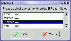 [pppdialout met xdialog]